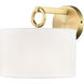 Braxstan Indoor Wall Sconce Wall Light in Vintage Brass